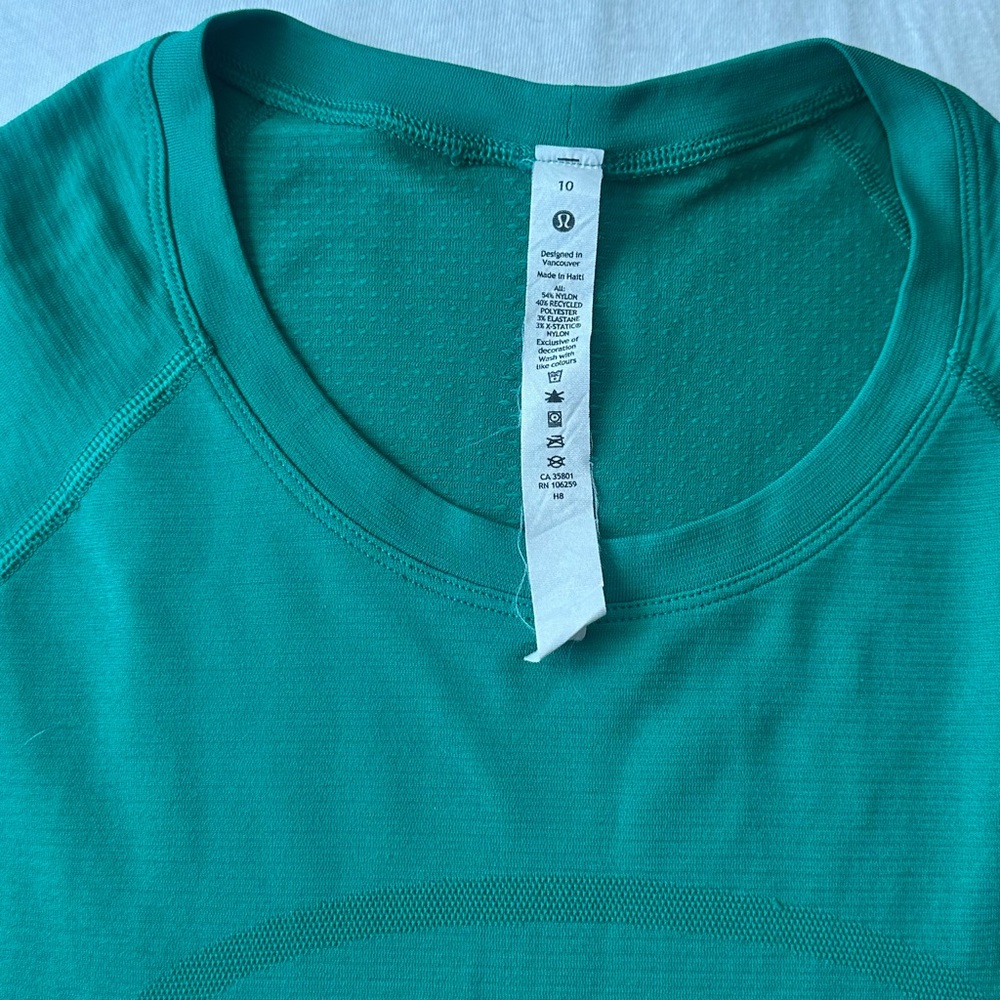 Lululemon Kelly Green Swiftly Tech